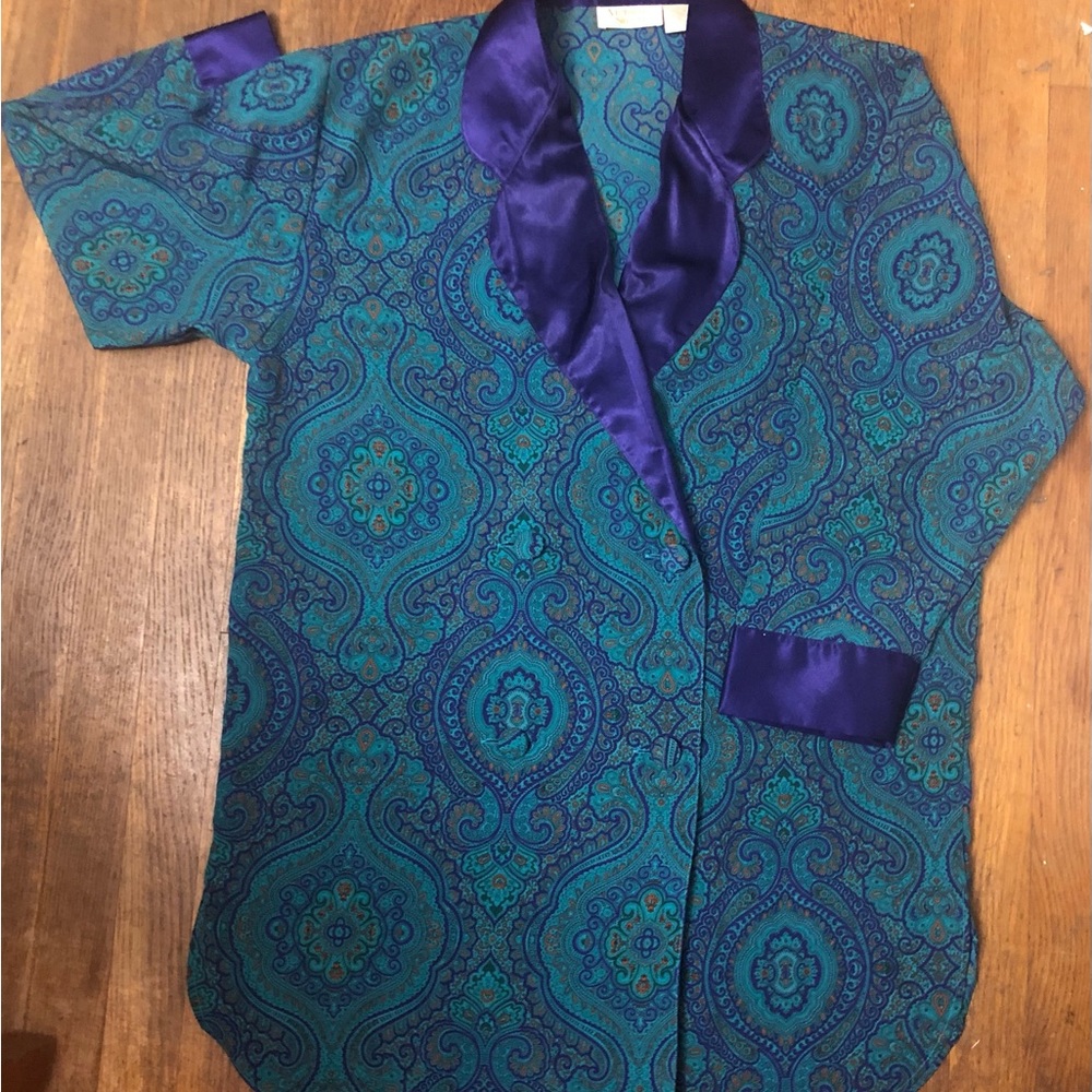 Victoria’s Secret Vintage Double Breasted Dress/Robe Med